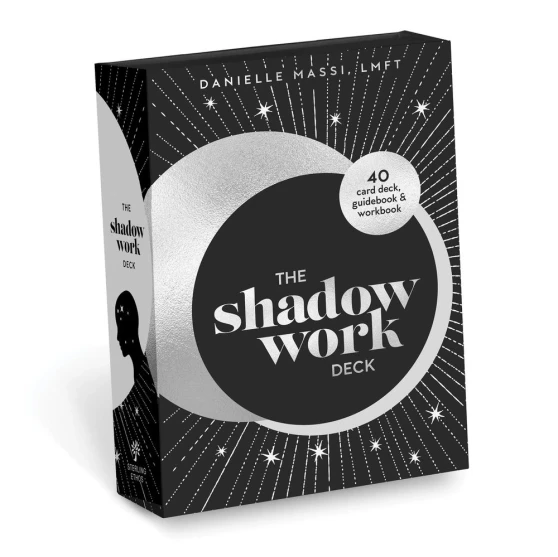 The Shadow Work Deck: 40-Card Deck, Guidebook, & Workbook by Danielle Massi