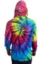 Hooded Tie Dye Jacket 'Dark Knight'