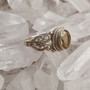 'Astrid' Citrine Sterling Silver Ring #9