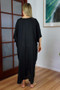 Black Long Kaftan