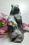 Caribbean Calcite Lizard Carving #2