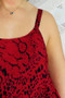'Animal' Red Montego Dress