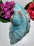 Caribbean Calcite fish Carving