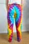 Rainbow Tie Dye Happy Pants