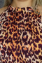 Long Gold Leopard Chloe Dress
