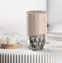 Blush Pink Aroma-Petal Crystal Light Diffuser + Bonus Oil