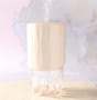 Blush Pink Aroma-Petal Crystal Light Diffuser + Bonus Oil