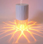 Blush Pink Aroma-Petal Crystal Light Diffuser + Bonus Oil