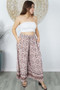 Brown Ottoman Cha Cha Pants