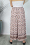 Brown Ottoman Cha Cha Pants