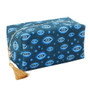 All Seeing Eye Print Velvet Make Up Bag