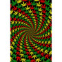 Hemp Rasta Colours Cotton Tapestry