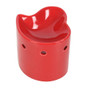Red Heart Ceramic Oil Burner