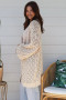 'Daisy' Long Cardigan