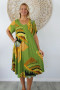Lime Aztec Newport Dress