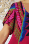 Fuscia Aztec Newport Dress