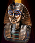 King Tutankhamun Bust Statue