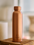 Polished Copper Water Bottle 950ml