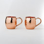 Pure Copper Moscow Mule Mugs - Set of 2