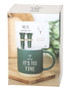 It's Tee Time Mug with Golf Tees