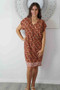 Brown Dahlia Cruiser Dress