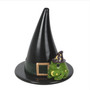 Magic Toad and Witch Hat Incense Cone Holder