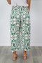 Green "Kona" 3/4 Bazaar Pant
