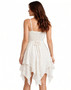 White Cotton boho/gypsy Dress