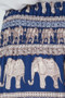 Blue Elephant Harem Pants