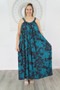 Chocolate "Honolulu" Long Magnum Dress