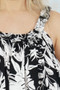 Black "Honolulu" Long Magnum Dress