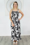 Black "Honolulu" Long Magnum Dress