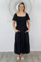 Black Melinda Dress