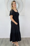 Black Melinda Dress