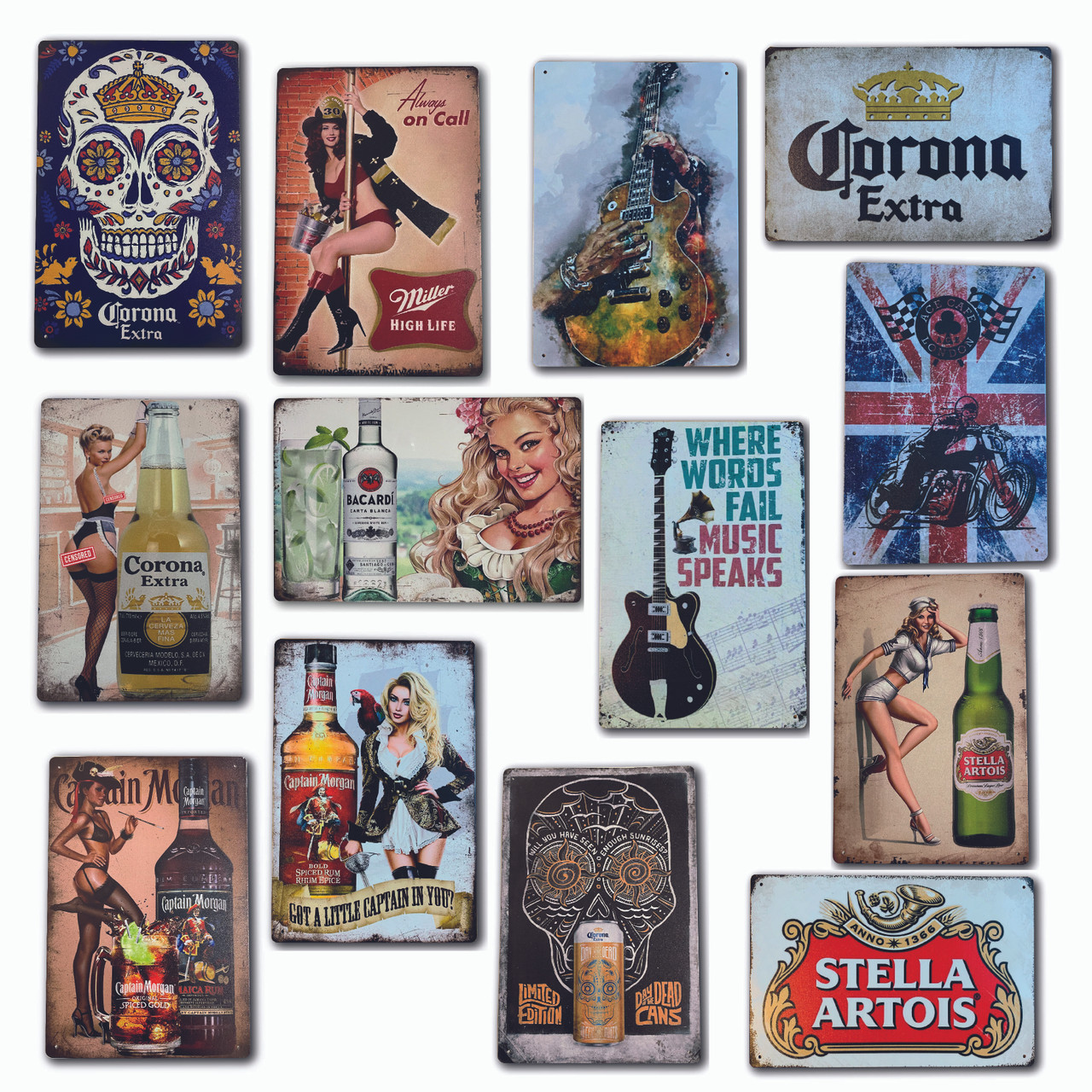 Hanging Ornaments and signs 