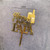 Acrylic Cake Topper For Happy Father's Day With Gold Letters Beer Party Design Decoration Idea