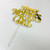 Acrylic Cake Topper For Happy Mother's Day With Gold Letters Clear Party Decoration Design Idea