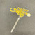 Acrylic Cake Topper For Happy Mother's Day Love Mom Gold Party Decoration Design Idea 