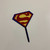 Acrylic Cake Topper For Superman Cartoon Lovers' Happy Birthday Children Kids Party Decoration Design Idea