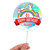 Name Age Personalised Customised Round Unicorn Theme Happy Birthday Acrylic Cake Topper Multicolored Rainbow Design Kids Decoration Idea