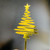 Acrylic Merry Christmas Cake Topper Gold Wavy Xmas Tree Star For Party Decoration Design Idea