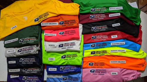 Usps dri fit shirts Clearance
