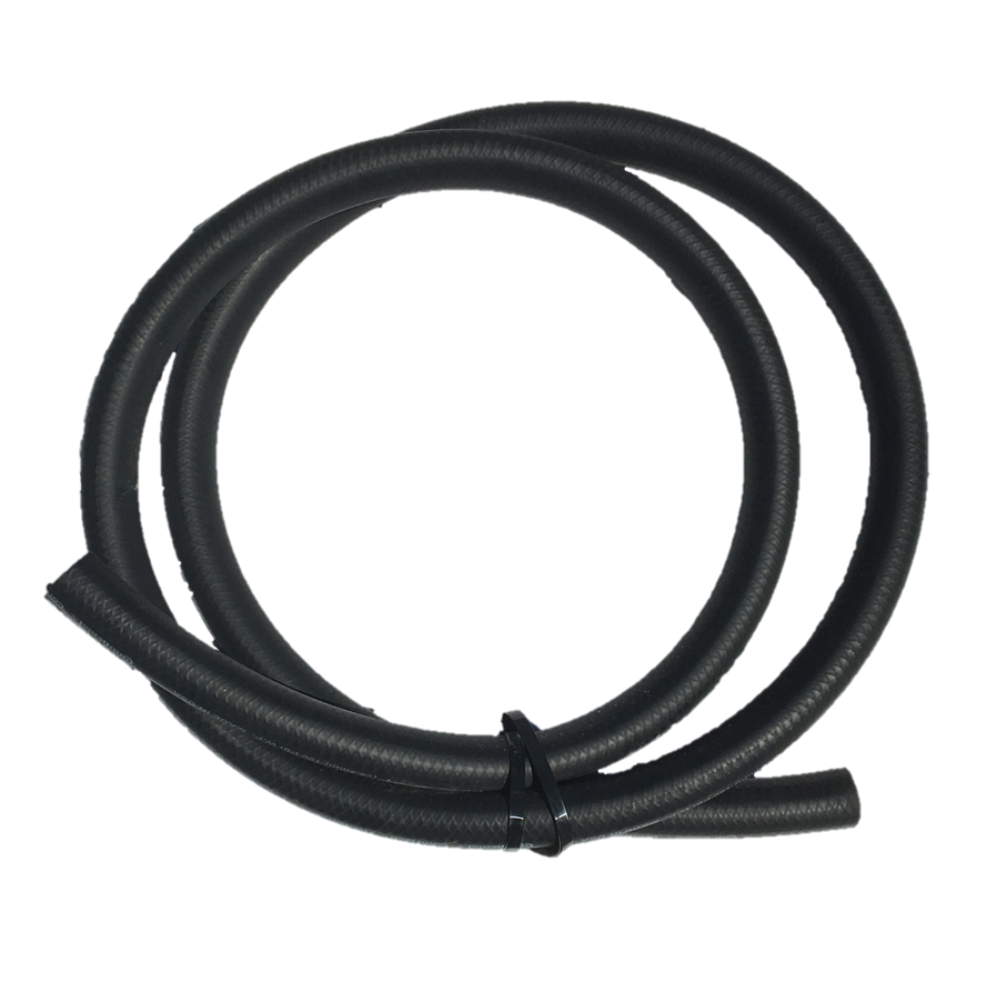 1/4 Inch ID X 4 Feet Black Rubber Fuel Hose – Made In USA (Pro1 By Thermoid)
