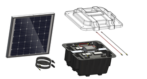 24V Solar Power Pack and 30W Panel