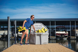 Triangle Dock Locker Triangle Dock Locker