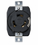 Shore Power Receptacle – 50A, 125V