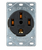 RV Power Receptacle – 50A, 125/250V