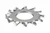 External-Tooth Lock Washer – 0.187 in. ID × 0.375 in. OD