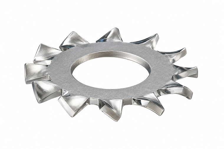 External-Tooth Lock Washer – 0.187 in. ID × 0.375 in. OD
