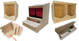 How high do chicken nesting boxes need to be?